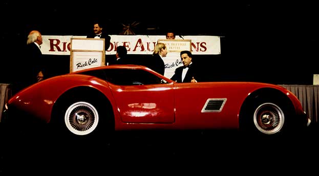 Kellison J car up for auction at Rick Cole's auto auction